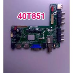 MB TV POLYTRON PLD 40T851 - MAINBORD TV POLYTRON PLD40T851 - MESIN TV POLYTRON 40T851