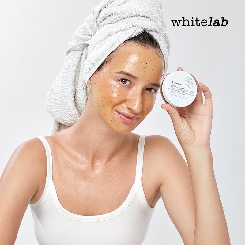 WHITELAB Heartleaf Skin Purifying Gel Mask Indonesia / Mugwort Pore Clarifying Masker Facial Wash Hydrating Essence Toner Serum Ampoule Day Night Underarm Eye Cream Sunscreen Clay Body Soap / Face Brightening Acne Niacinamide Peeling Paket Wajah Lengkap