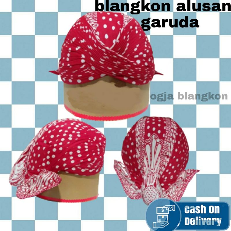 BLANGKON ALUSAN jogja full jahit lipat  cuci langsung pengrajin