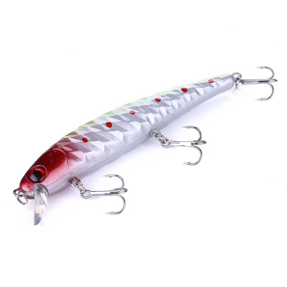 Hengjia 1pc 12cm 15g Umpan Pancing Ikan Minnow Imitasi