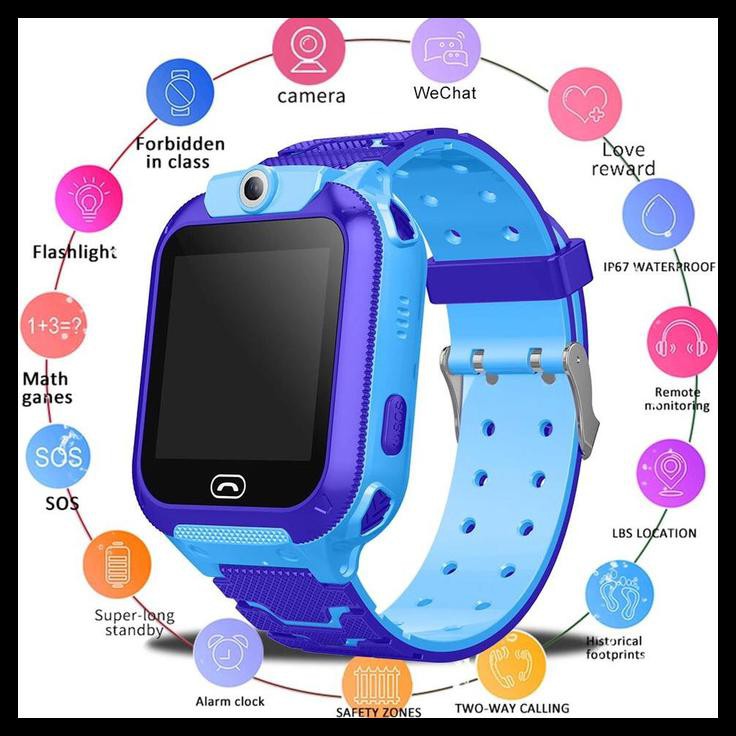Terbaru Smartwach Imoo Q12 Smart Watch Imo Bracelet Kids Ipx4 Xiaomi Mi Band 3