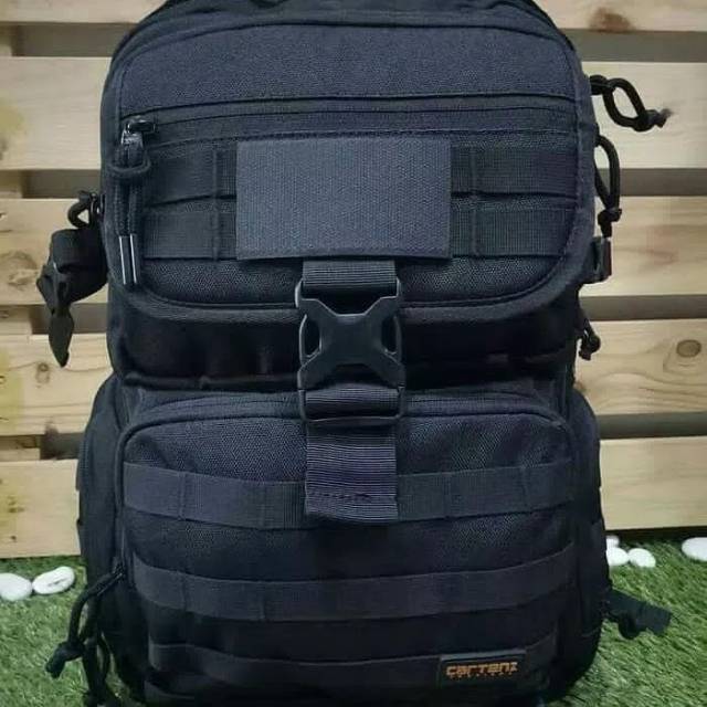 Tas Ransel Laptop Cartenz Tactical Finblack