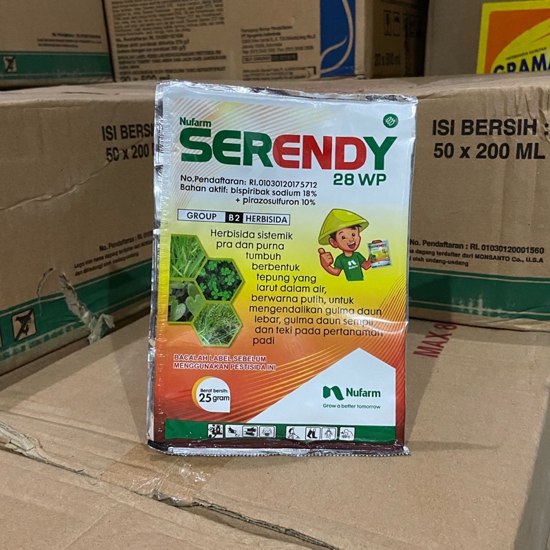 serendy herbisida rumput padi 28wp nufarm obat rumput padi