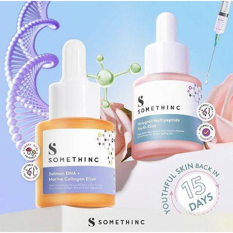 ☘️ CHAROZA ☘️ SOMETHINC Salmon DNA + Marine Collagen Elixir / Holygrail Multipeptide Youth Elixir Serum 20ml