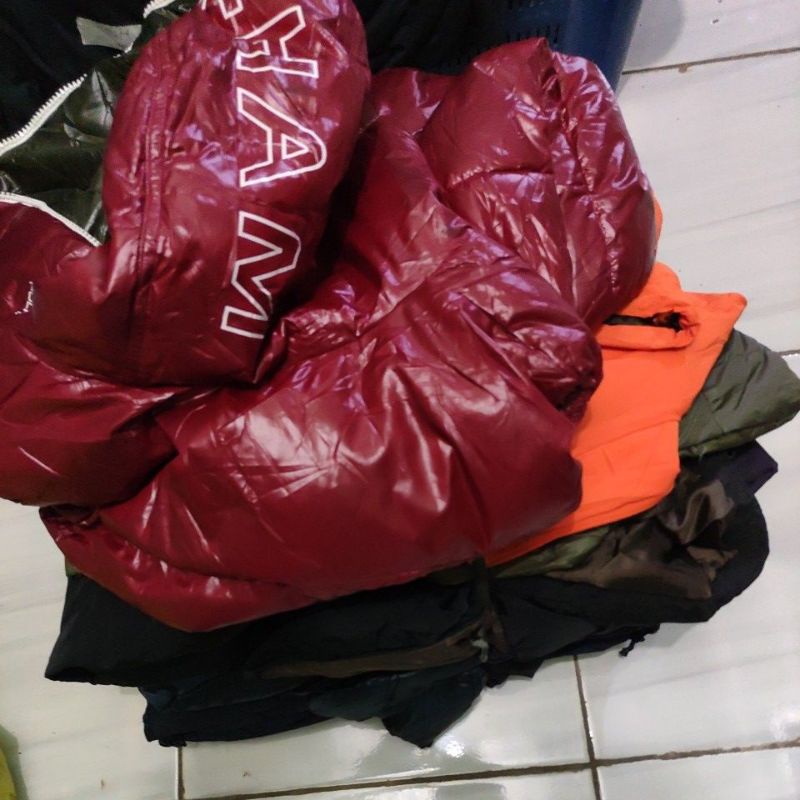 borongan jaket dan vest bulang