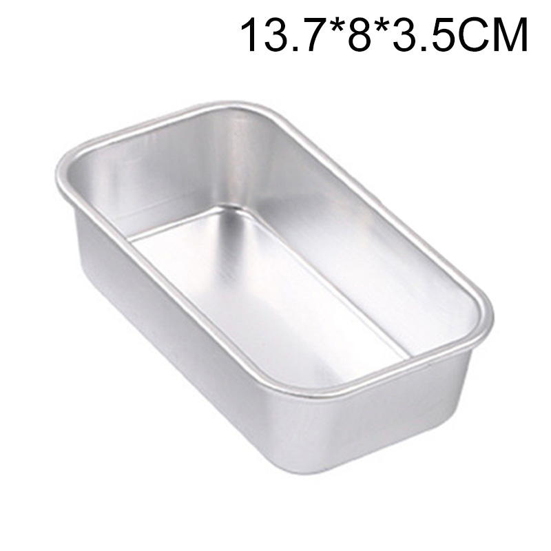 Kitchen Loaf Tin Cake Mold / Aluminum Alloy Rectangular Toast Bread mold /  Bread Loaf Muffin Baking Mold DIY Bakeware Supplies