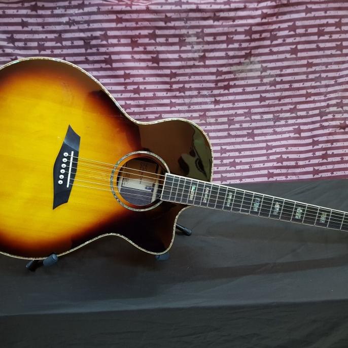 GITAR DAME 520 GL ELEKTRIK VS FREE TAS TUNER STRAP SENAR SOLID AKUSTIK TERLARIS1010