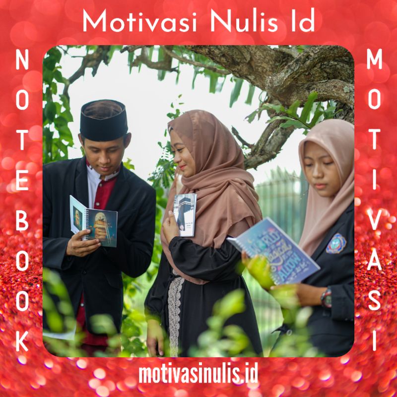 

Notebook Spiral A6 Garis HITAM Part 2 cover Motivasi / Buku Diary Muslimah / Fantasi / Hijab Aesthetic