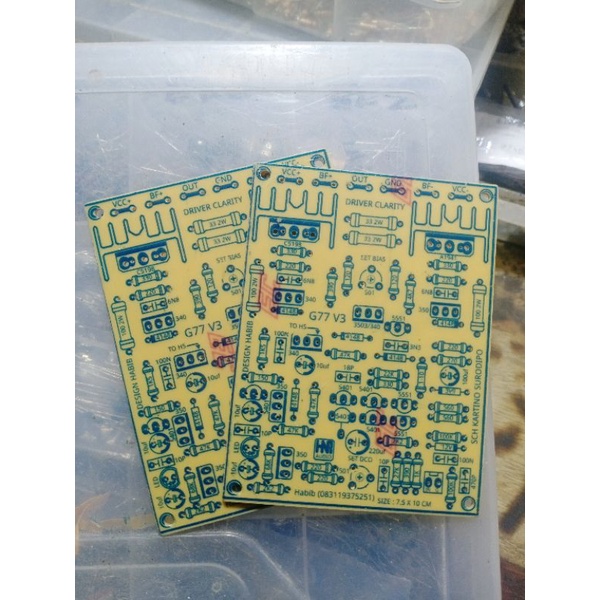 PCB DRIVER G77 CLARITY