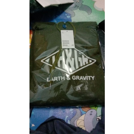 HOODIE H&amp;M hnm EARTH GRAVITY Free paperbag h&amp;m