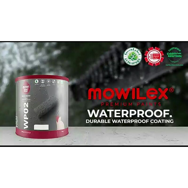Cat tembok waterproof Mowilex 4 kg