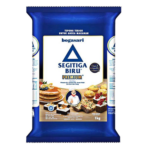 

Bogasari Terigu Segitiga Biru 1 Kg