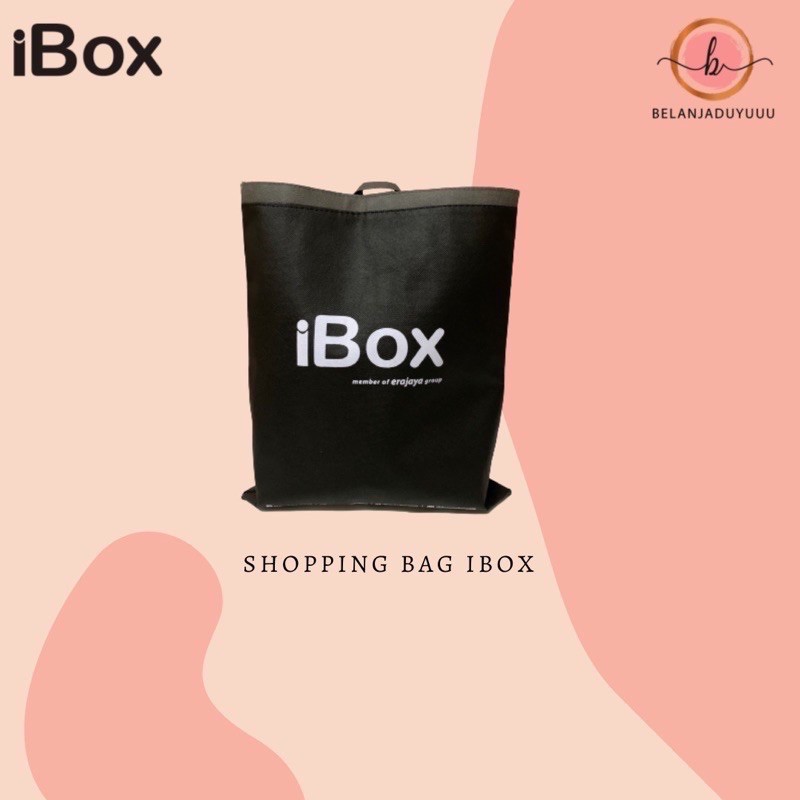 Shopping Bag iBox Tas Belanja Paper Bag branded Shopping Bag iBox Tas Belanja Paper Bag branded