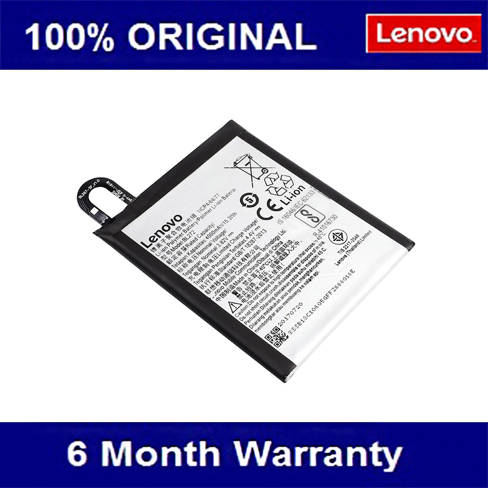 Baterai batere battery K6 Power Lenovo BL272 for K6 Power Original100%