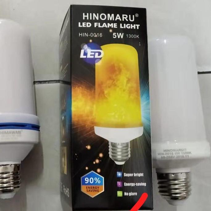 Hinomaru LED Flame Light Lampu Obor Api 5 Watt