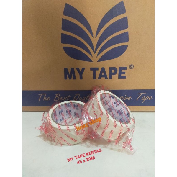 

Lakban Kertas 45x20m My Tape Masking Tape