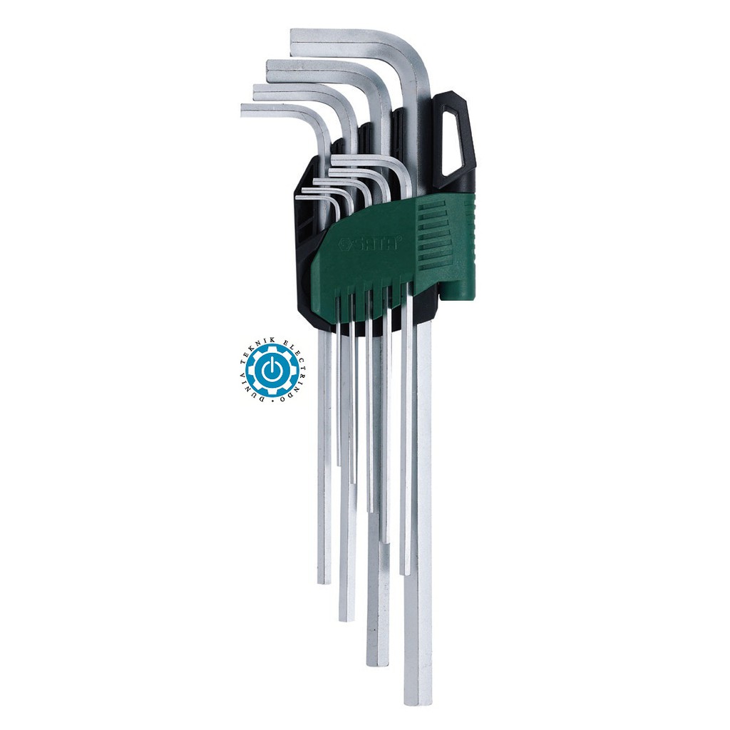 SATA Kunci L Set 9 pcs Mili