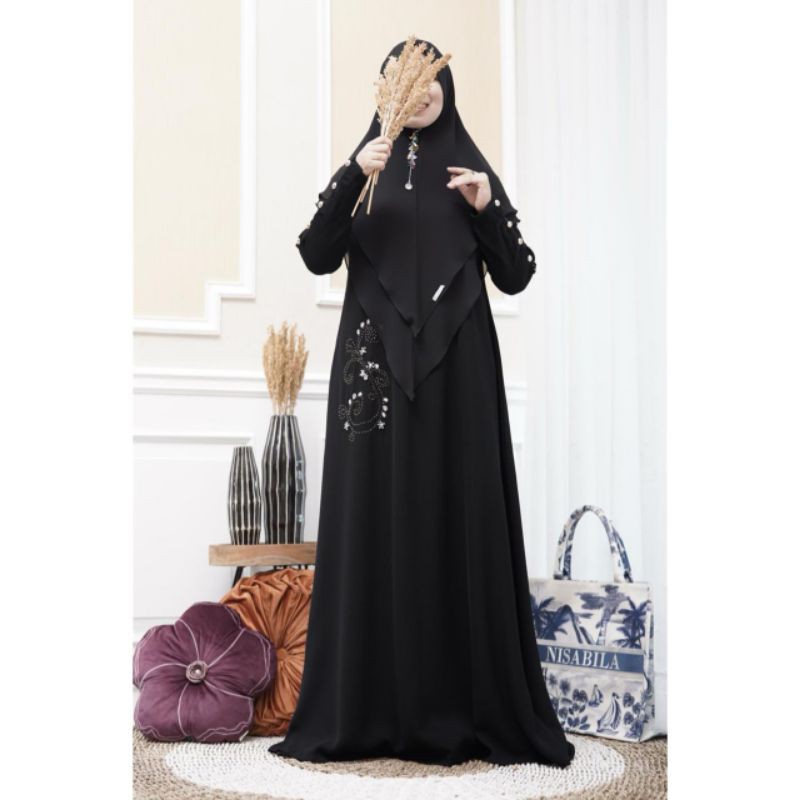 ready gamis syar'i syari Keira keyra ORI original by nisabila nisabilla shalu shallu