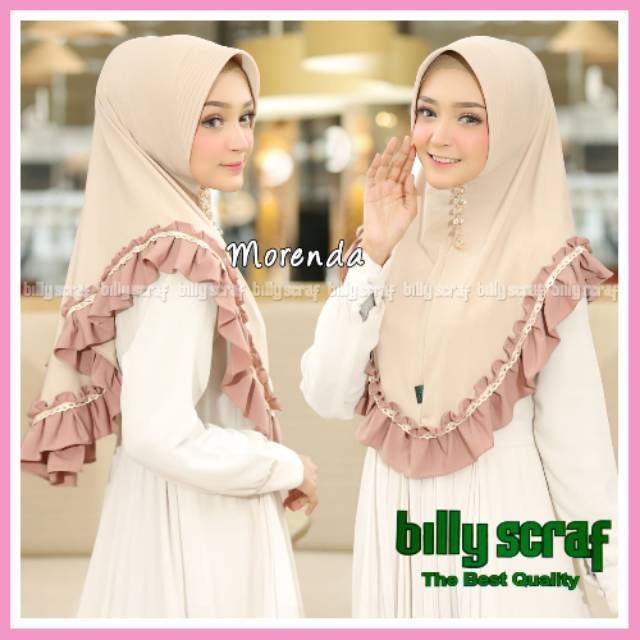 [ORI BILLY] HIJAB MORENDA ORIGINAL BY BILLY SCARF
