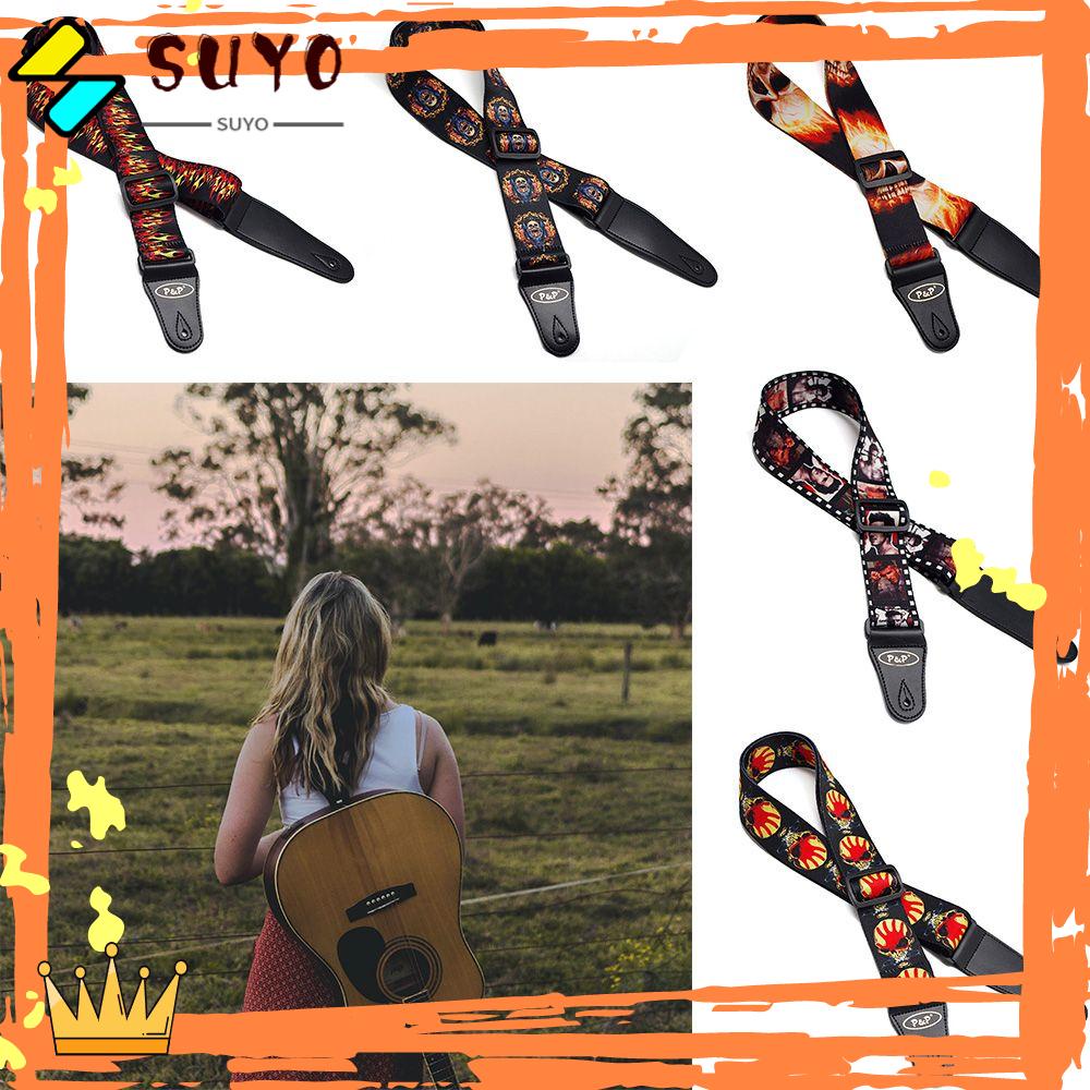 Suyo Strap Gitar Adjustable Untuk Anak / Dewasa