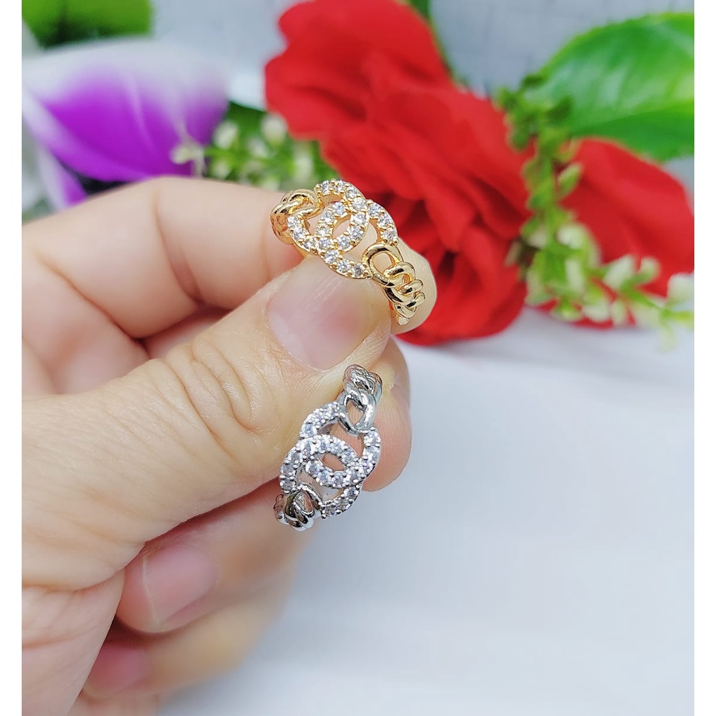 Cincin Xuping Permata Lapis Emas 87A-88A