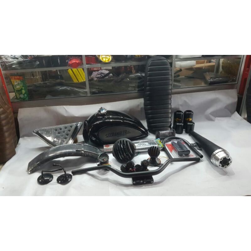 PAKET JAPSTYLE MEGAPRO BISON SCORPIO TUNDER