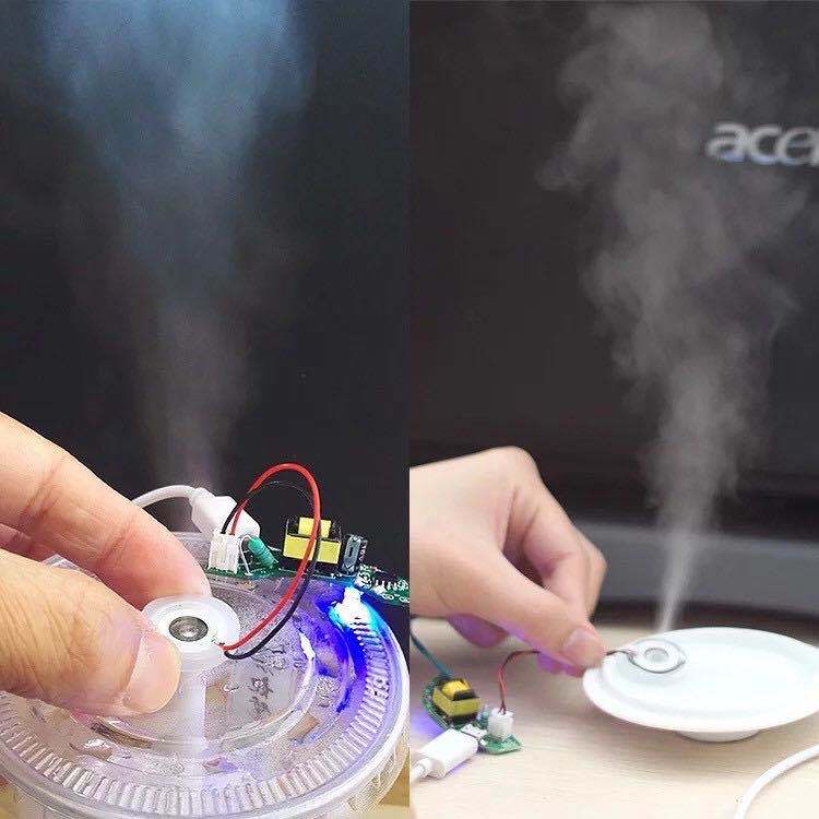 Humidifer Sparepart Pembuat Kabut Asap Atomisasi Ultrasonik