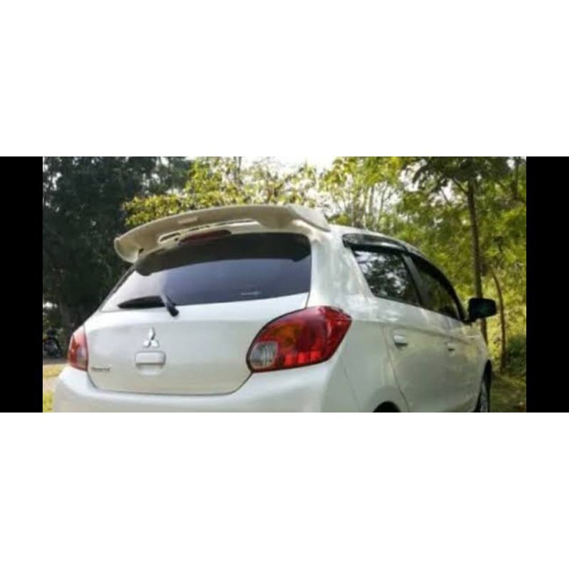 spoiler mitsubishi mirage sayap