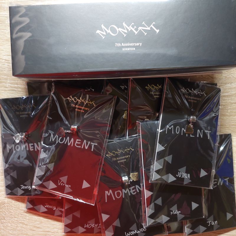 [Ready Stock] SEVENTEEN 7th Anniversary Celebration Pendant Bracelet SCOUPS WONWOO MINGYU HOSHI THE8