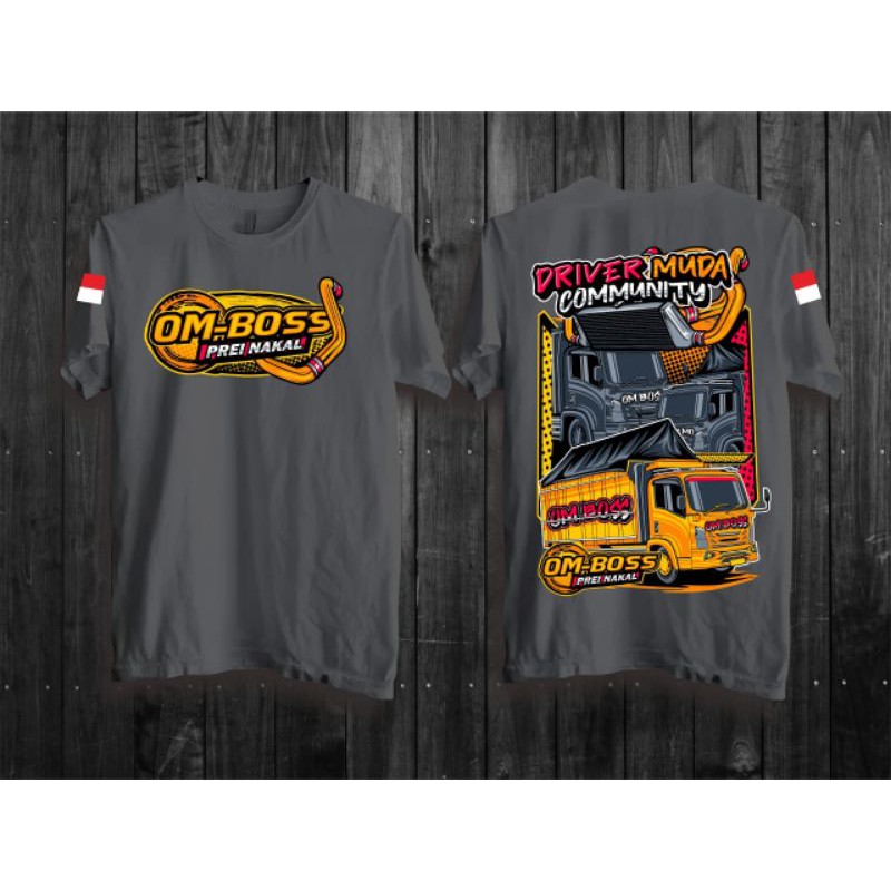 kaos Truk kaos trek kaos truck kaos om boss