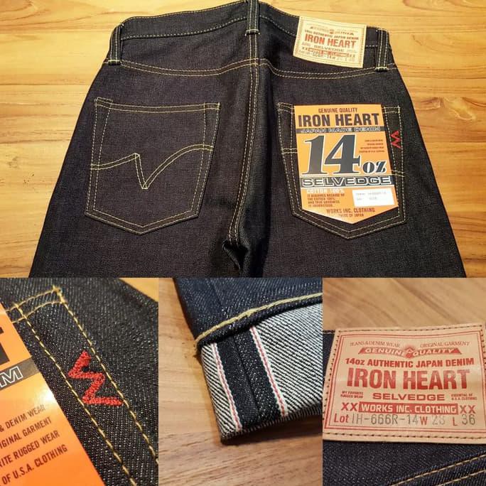 harga jeans iron heart