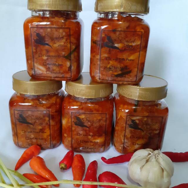 

Sambal Cumi Asin Pedas