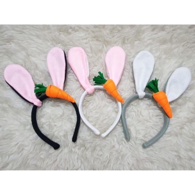 Bando Karakter Hewan Kelinci Wortel Bunny Bando Kelinci Wortel Bando Bunny Kostum Kelinci