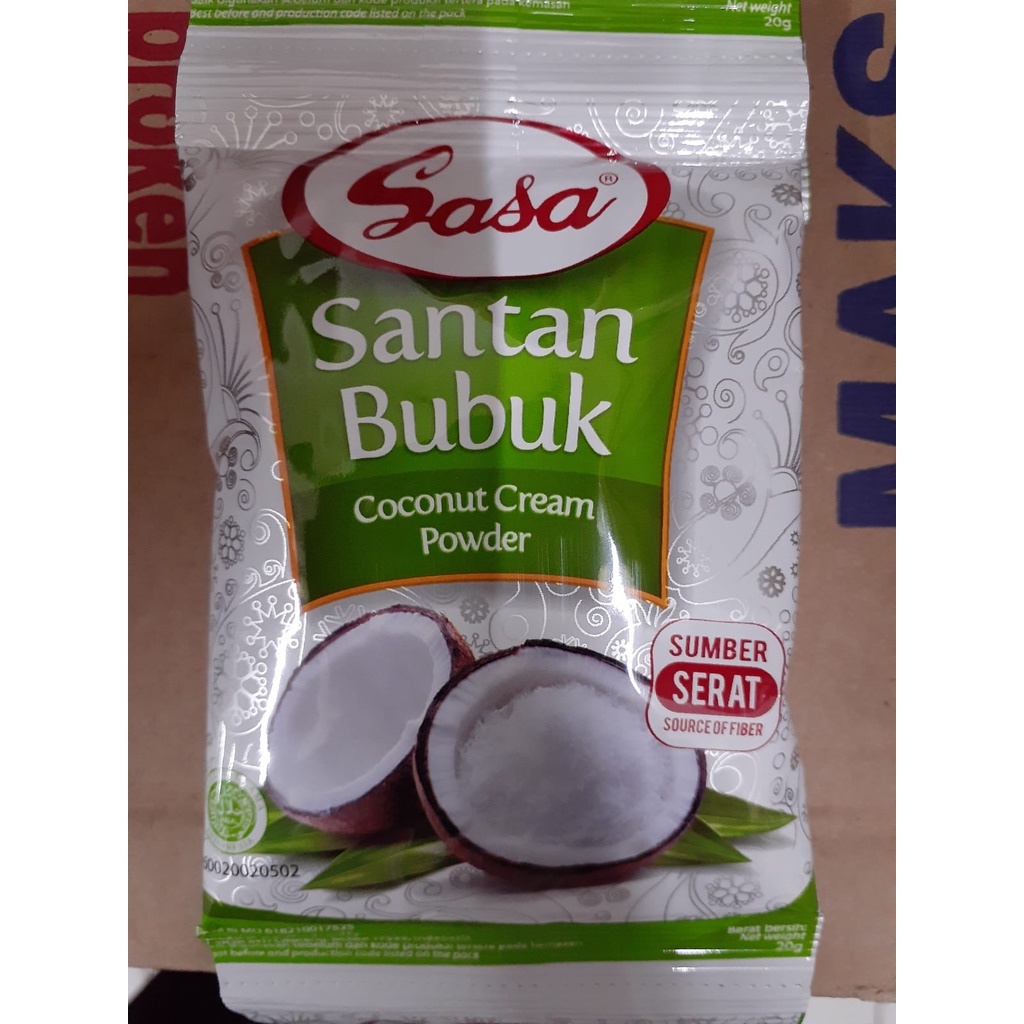 

Sasa Santan Bubuk Renceng 20 gr isi 12 Sachet