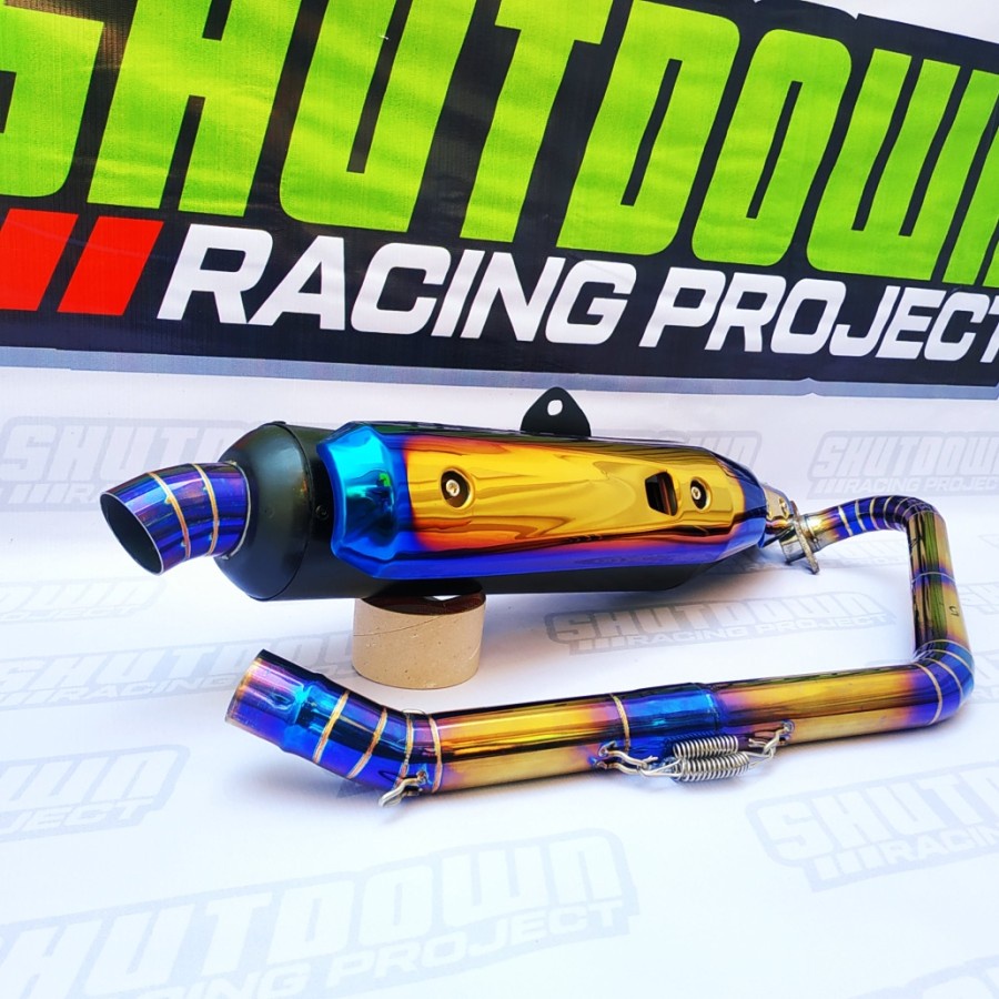 Kami Menjual Knalpot Motor Tsukigi Vixion New - Vixion Old Twotone