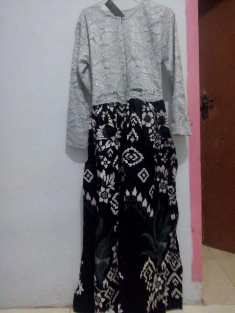 Maura Couple - Sania Ruffle Batik Couple Ori Ndoro Jowi Dnt Garansi Termurah Shopee - Batik Couple