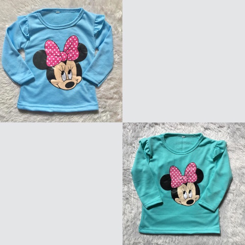 VISION ONLINE- KAOS MINNIE/ KAOS ANAK PEREMPUAN 1 TAHUN MURAH KEKINIAN/COD/GRATIS ONGKIR/KOREA