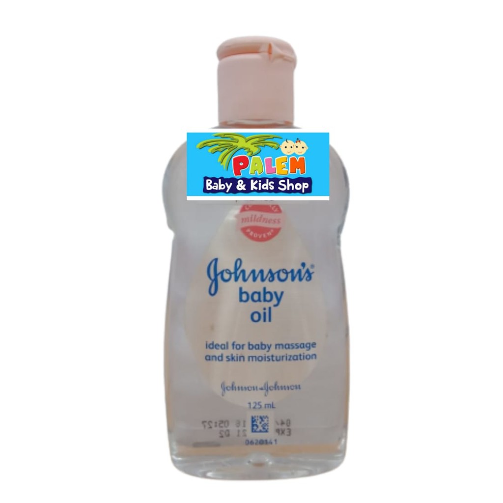 Johnson's Baby Oil 125ml 1323/perawatan kulit bayi