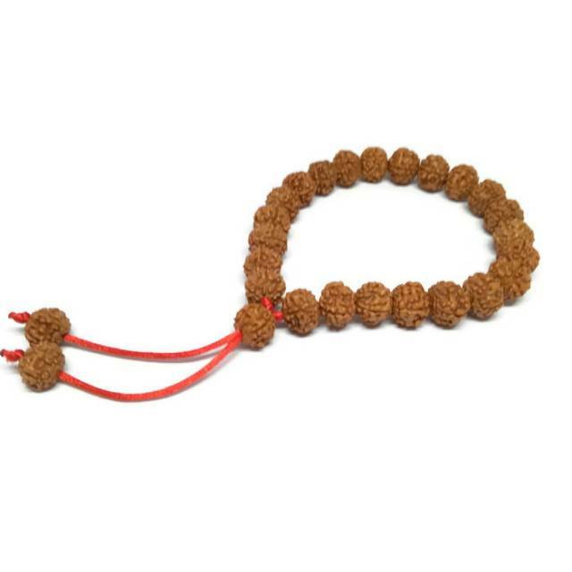 Gelang Rudraksha Jenitri Genitri asli Tarik Ulur