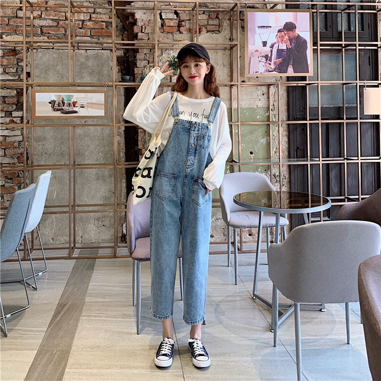 overall jeans korea