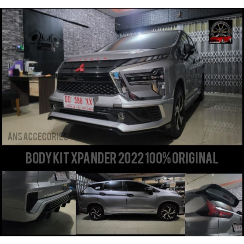 Jual BODY KIT XPANDER 2022 ORIGINAL+SPOILER ORIGINALSilver Hitam Putih Shopee Indonesia