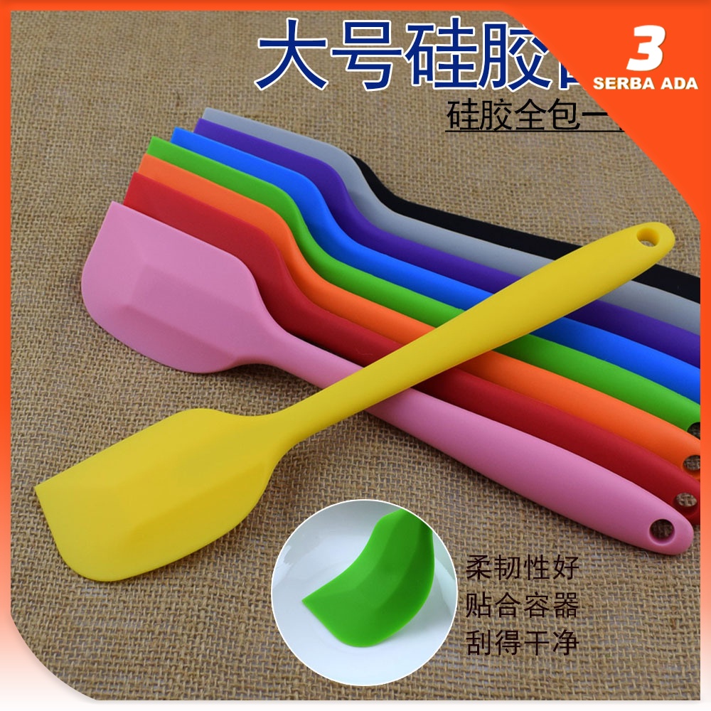 Spatula Silicon Tahan panas / Spatula Silikon Tahan Panas / Spatula Masak / Spatula Kue