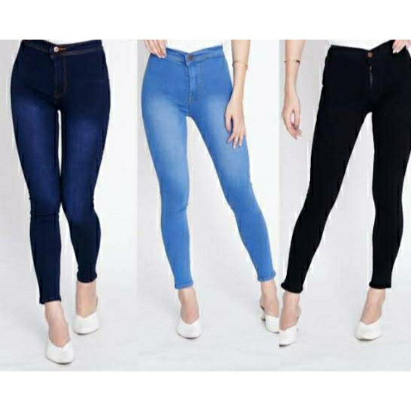 Celana jeans / celana jeans wanita highwaist 27-30 murah