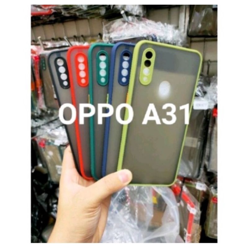Case Aero My Choice Oppo A31 Silikon Casing Selicon Dove Pelindung Camera