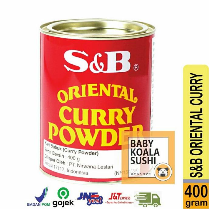 

[[COD]] CURRY POWDER ORIENTAL 400g S&B JAPAN | Bubuk Kari/ Kare Oriental Impor LIMITED EDITION Kode 193