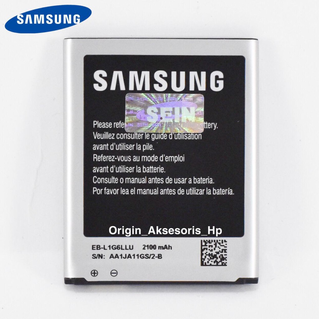 Battery Batre Baterai Samsung Galaxy S3 i9300 Original SEIN 100%