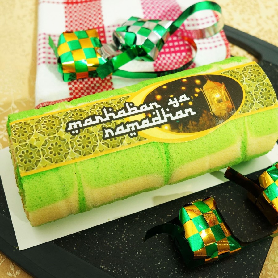 

Dominocake | Rollcake Pandan | Bolu Gulung