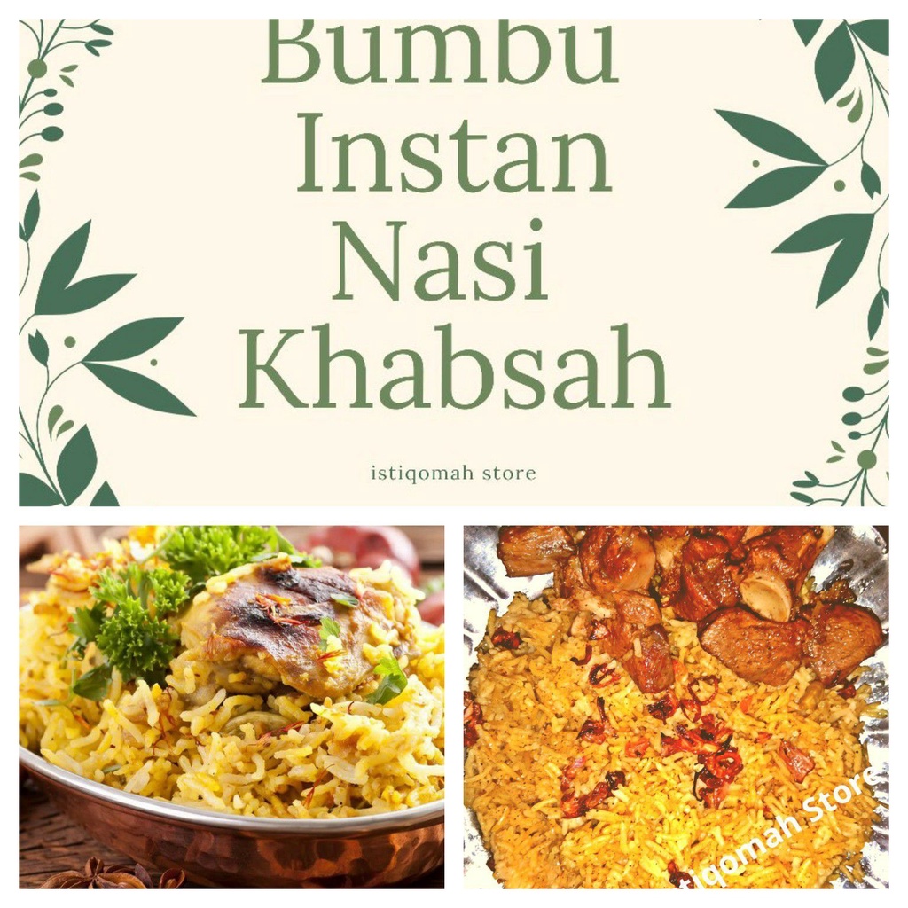 Bumbu Nasi Khabsa dengan Minyak Samin uk. 2 liter beras