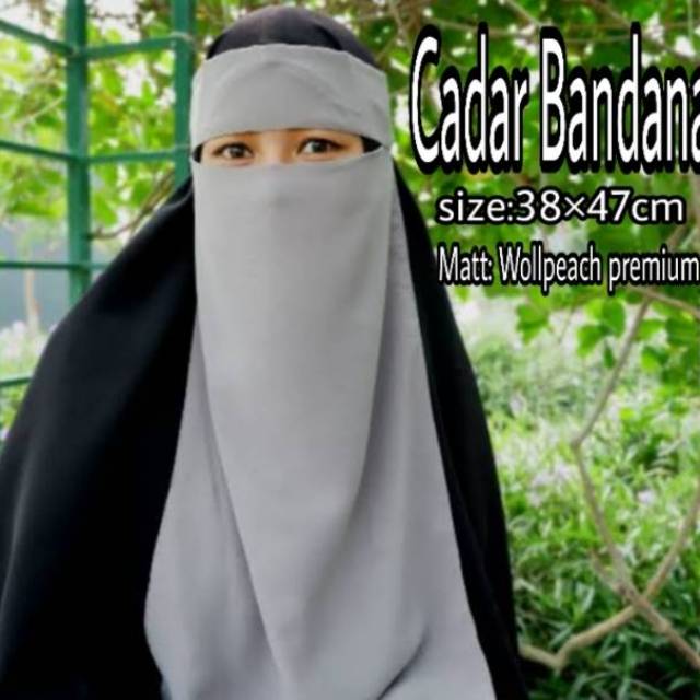 ZonaNiqab-Cadar bandana/ Niqab bandana /cadar purdah