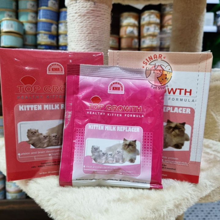 Top Growth Kitten Milk Susu Anak Kucing 30Gram